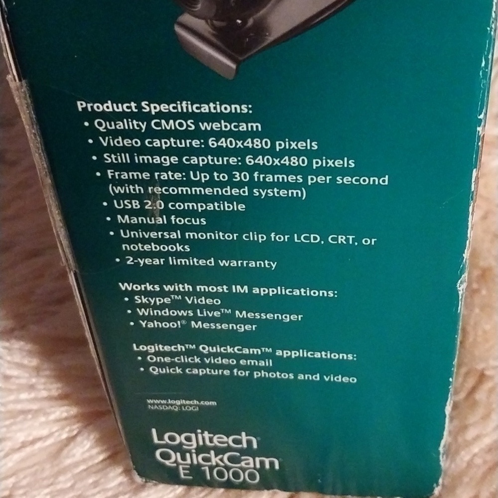 Logitech Quick Cam E1000 - Picture 4 of 6